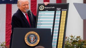 Read more about the article Countries hit with U.S. tariffs reject Trump’s forced labor claims : NPR