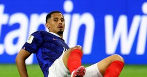 Read more about the article Arsenal defender Saliba sidelined for ‘extended period’ due to back injury