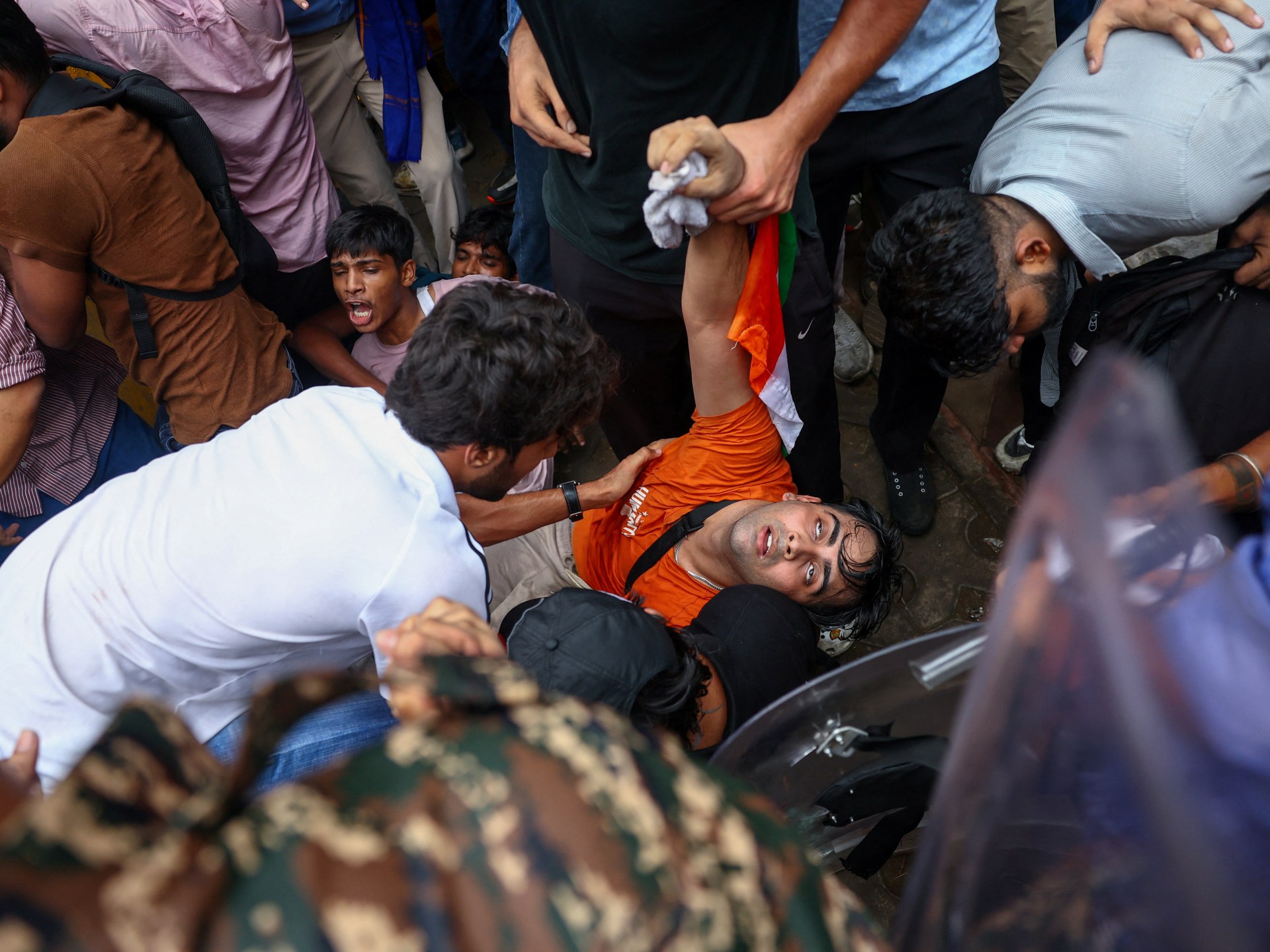 Read more about the article ‘Won’t back down’: Indian student protesters return after police crackdown