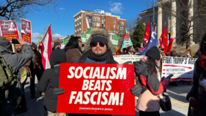 Read more about the article DSA co-chair Megan Romer calls to abolish Senate, ICE and prisons
