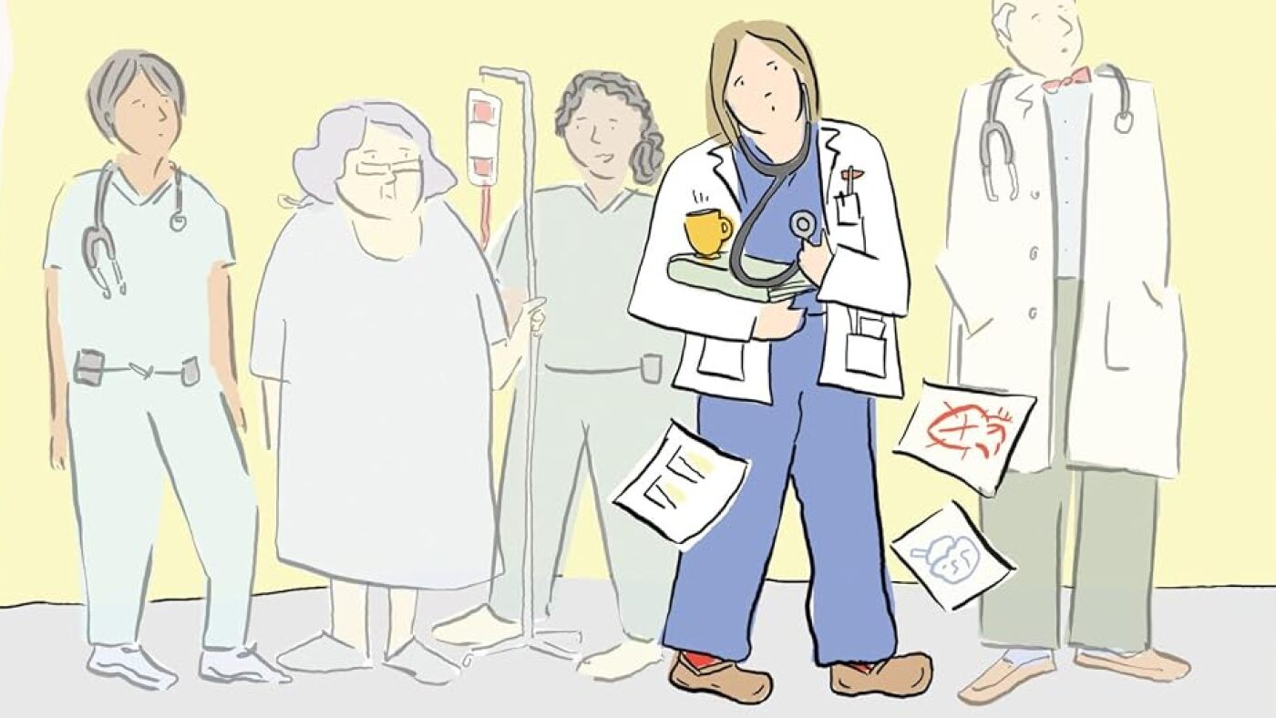 You are currently viewing ‘See One, Do One, Teach One’ is Grace Farris’ graphic memoir of med school : NPR