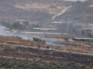 Read more about the article Two Palestinians shot dead by Israeli forces as West Bank fields set ablaze