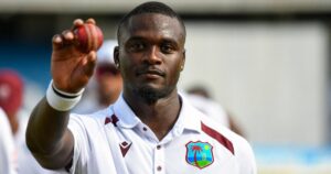 Read more about the article Jayden Seales takes five wickets as West Indies beat Pakistan in first Test