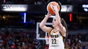 Read more about the article Caitlin Clark proves there’s no NBA 2K27 cover curse as Fever set franchise scoring record