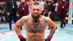 Read more about the article McGregor reveals ACL and meniscus injury to his right knee at UFC 329