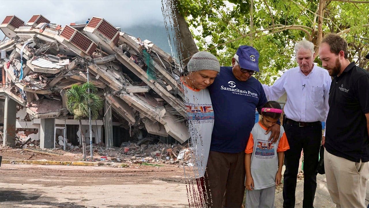Read more about the article Franklin Graham visits Samaritan’s Purse field hospital in Venezuela