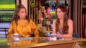Read more about the article ‘The View’ co-host calls out liberal hosts’ defense of Platner despite tattoo