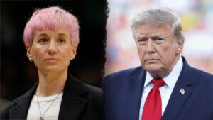 Read more about the article Megan Rapinoe swipes at Trump, blames him for US men’s team losing World Cup