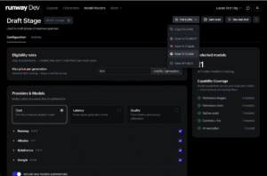Read more about the article Runway launches AI model router as generative media gets crowded