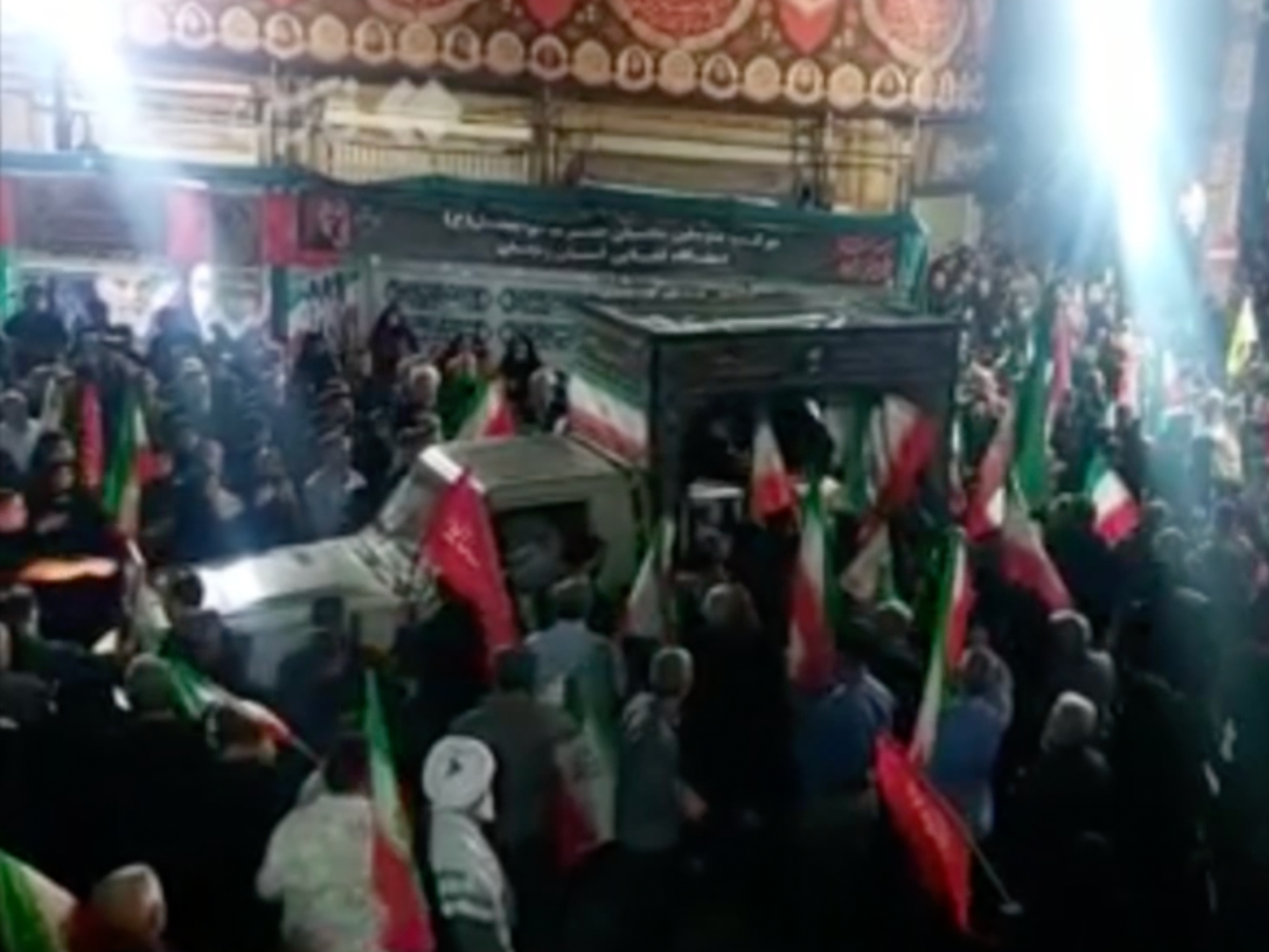You are currently viewing Iran holds funeral for Revolutionary Guard members reportedly killed in US | US-Israel war on Iran