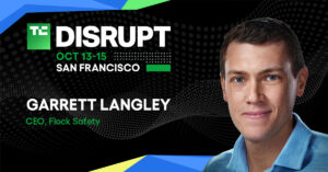 Read more about the article Watch Flock Safety CEO Garrett Langley discuss the future of surveillance at TechCrunch Disrupt 2026