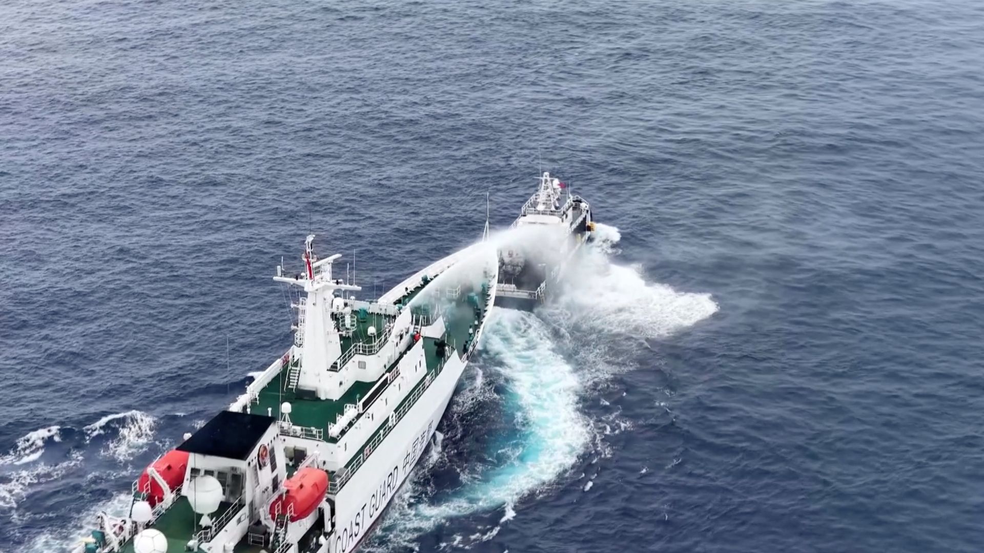 You are currently viewing China, Philippine coastguard vessels clash in South China Sea | Border Disputes News