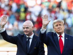 Read more about the article IOC rejects human rights group’s complaint against Trump ally Infantino