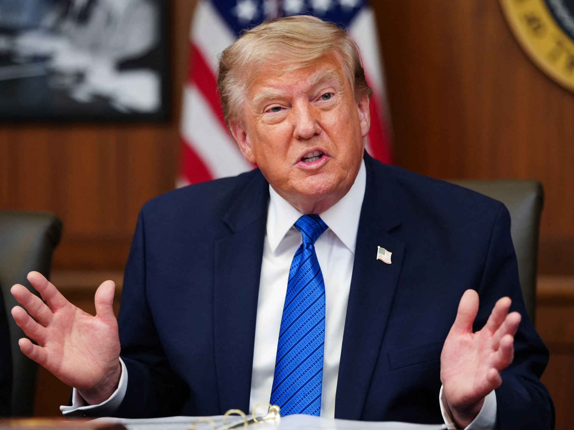 You are currently viewing Trump says US has ‘understanding’ with Israel on Hamas disarmament deal