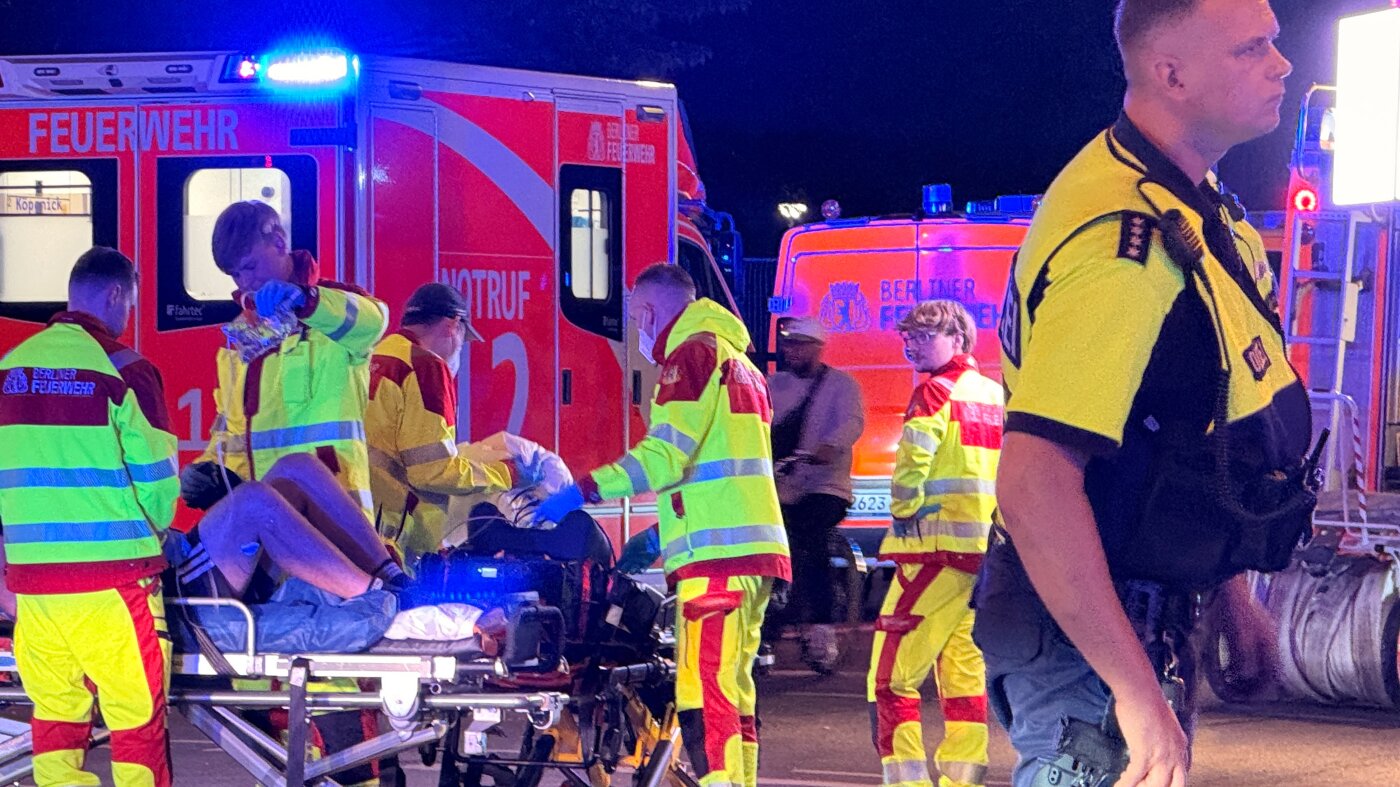 Read more about the article Vehicle plows through LGBTQ+ event in Germany : NPR
