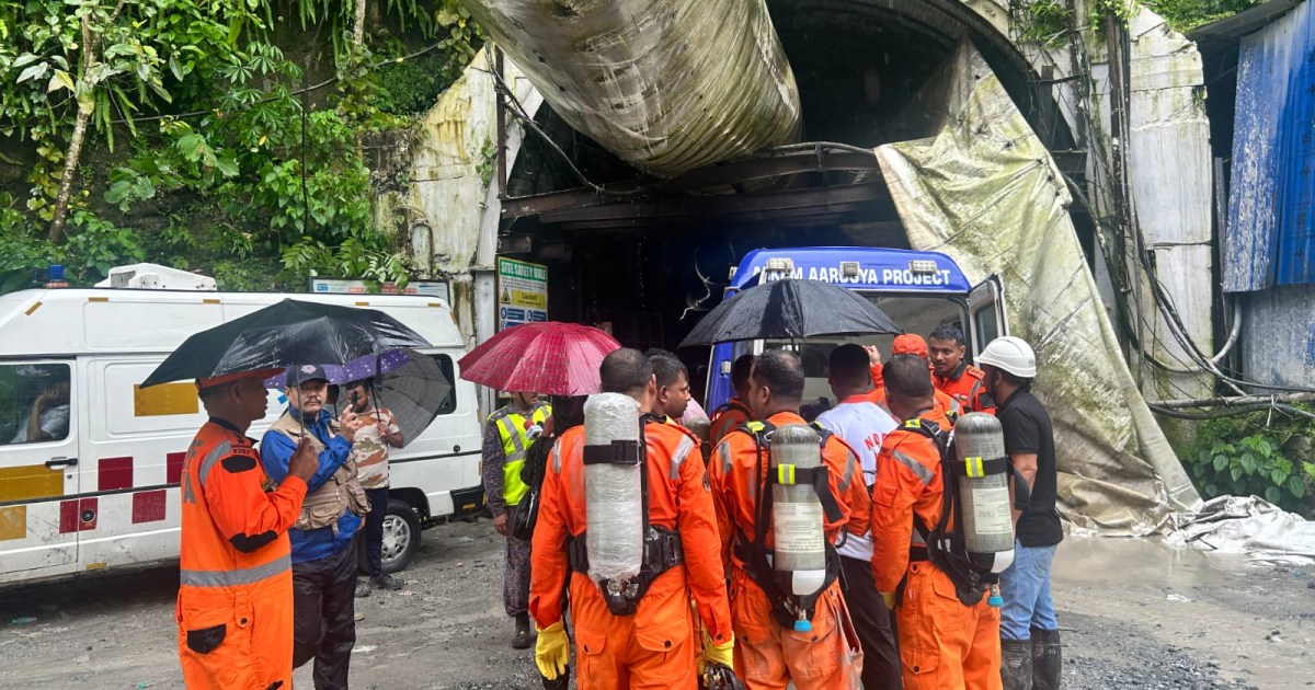 Read more about the article India tunnel collapse at a hydropower project kills 10 as 17 remain missing