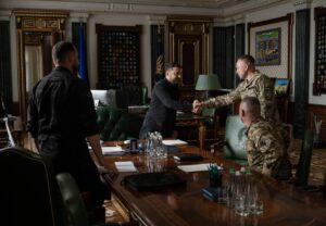 Read more about the article Zelenskyy replaces Ukraine military chief after protests