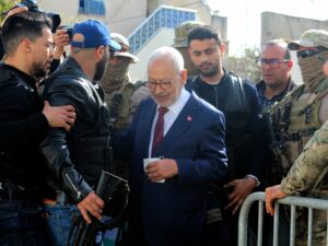 Read more about the article Tunisia bars family, lawyers from seeing Ghannouchi after prison collapse