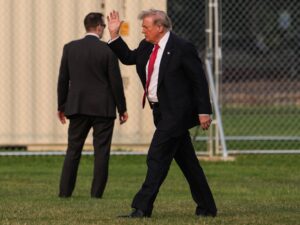 Read more about the article Trump says US to deliver ‘beating’ to Iran after bases again targeted