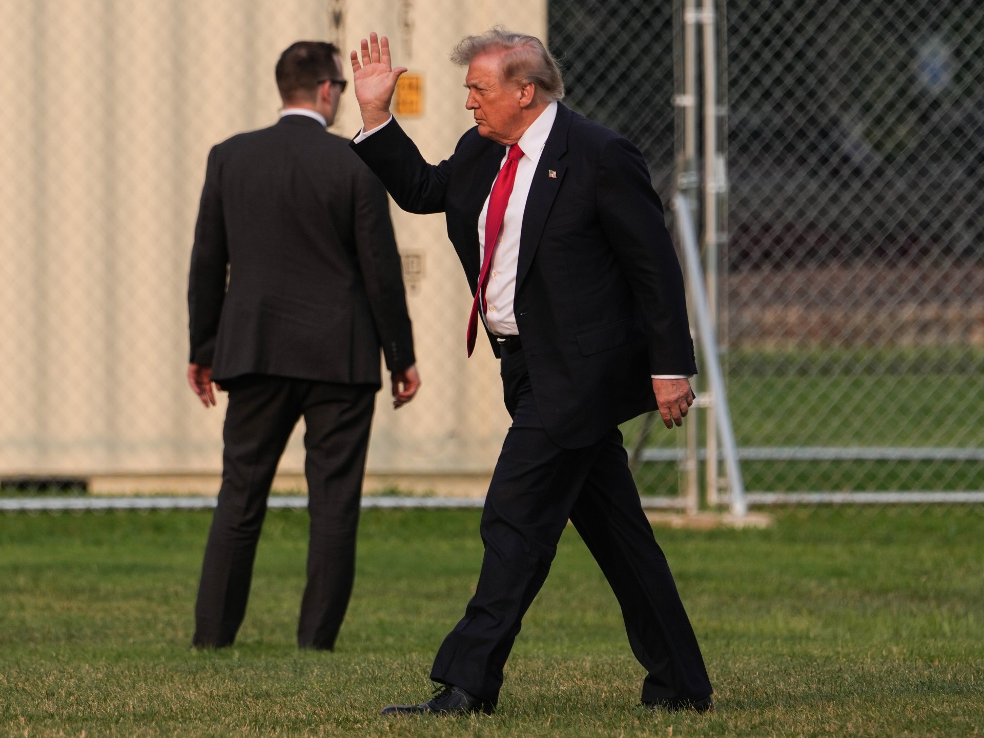 Read more about the article Trump says US to deliver ‘beating’ to Iran after bases again targeted