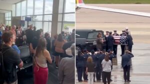 Read more about the article Dignified transfer at Raleigh-Durham airport moves people to tears