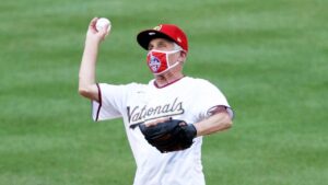 Read more about the article Anthony Fauci delivered one of the worst first pitches in baseball history six years ago