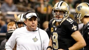 Read more about the article Sean Payton tears up after Drew Brees asks him to present at the HOF