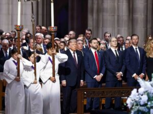 Read more about the article Donald Trump and world leaders attend Lindsey Graham’s funeral | Politics News