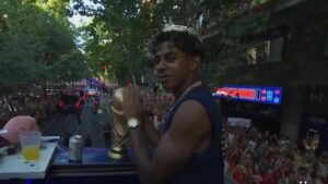 Read more about the article Spain’s World Cup heroes welcomed by millions in Madrid | World Cup 2026