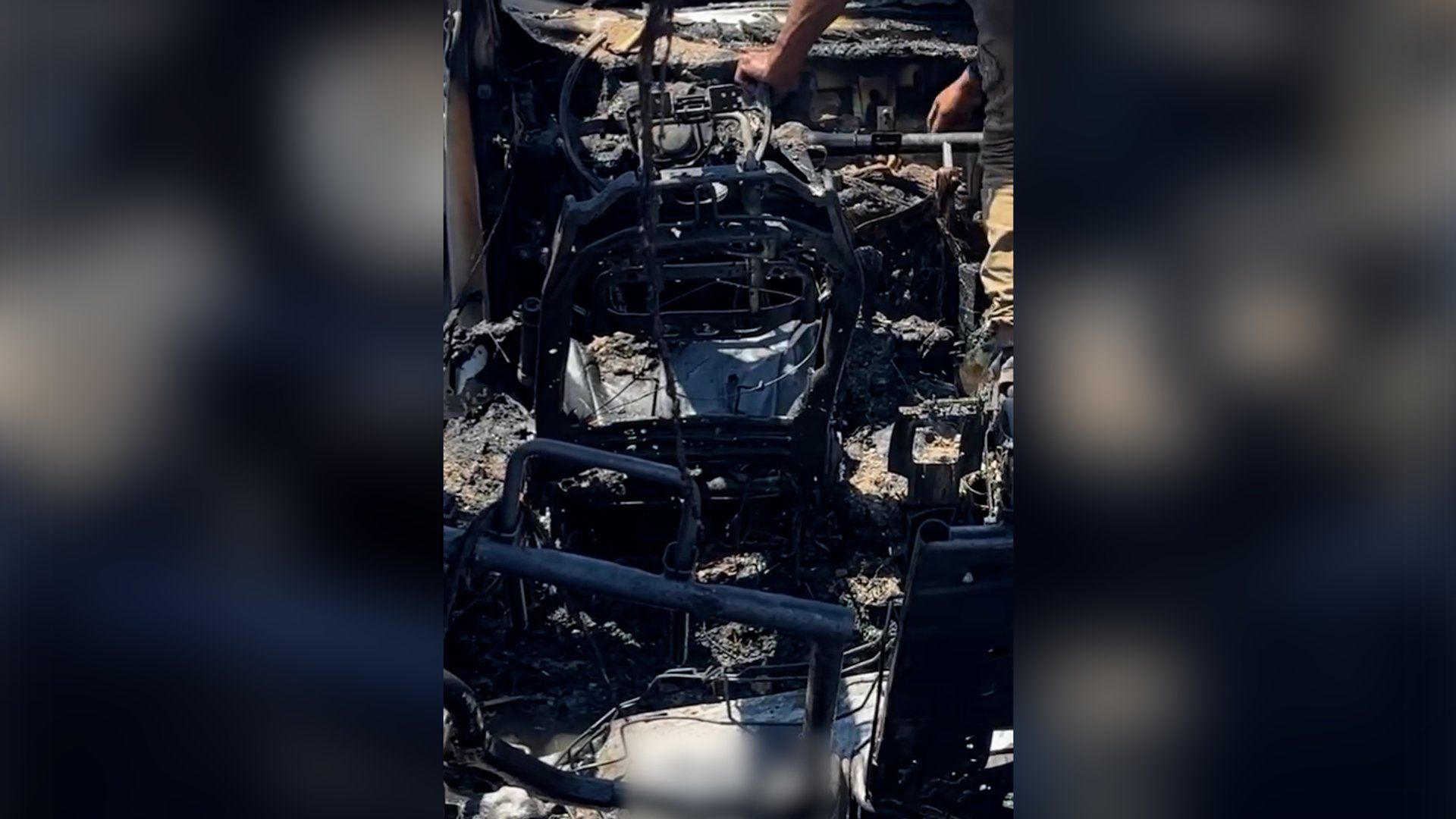 You are currently viewing Israeli strike leaves two Palestinians burnt beyond recognition | Gaza News