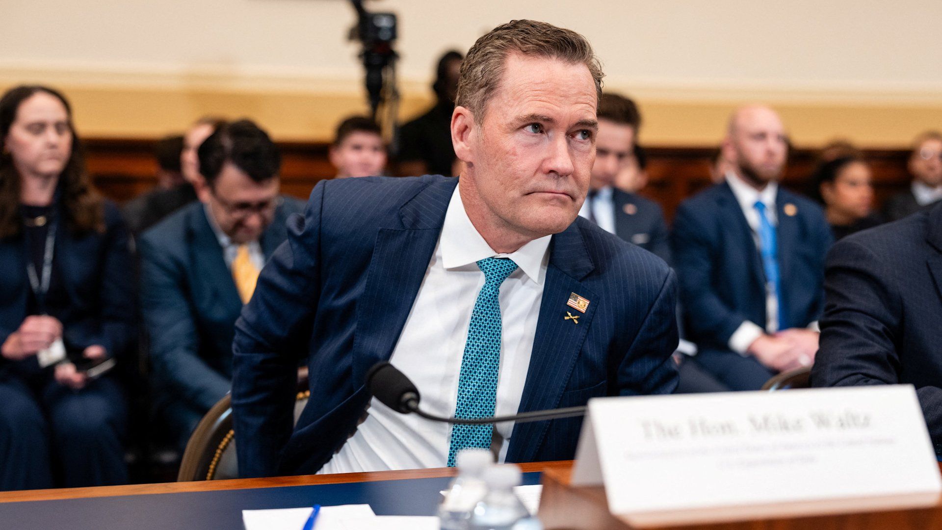 You are currently viewing Mike Waltz pressed over Al Jazeera video during congressional hearing | Donald Trump
