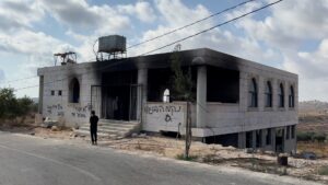 Read more about the article Israeli settlers burn two mosques in occupied West Bank | Occupied West Bank