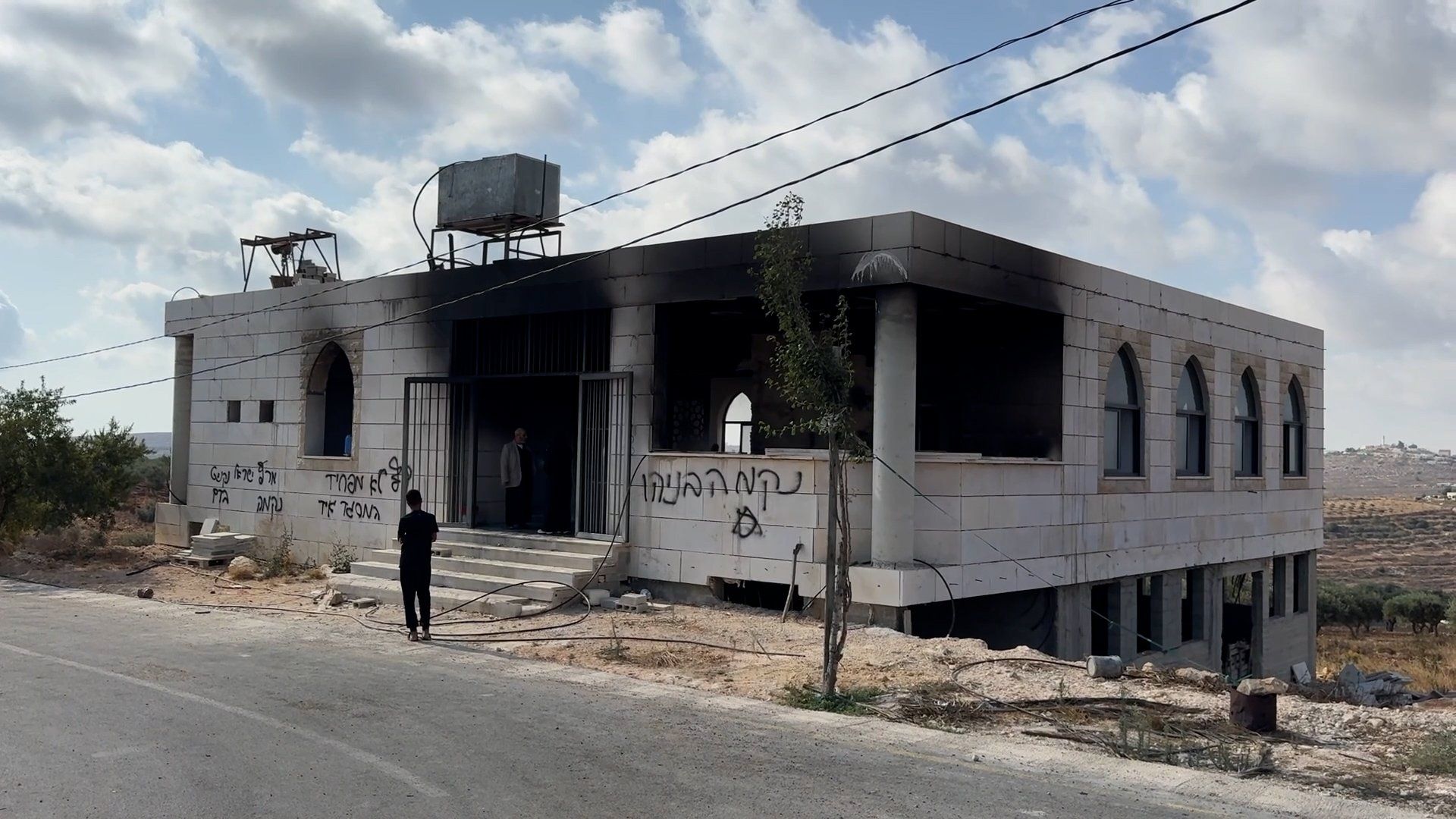 You are currently viewing Israeli settlers burn two mosques in occupied West Bank | Occupied West Bank