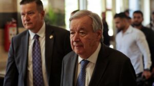 Read more about the article Guterres tours Syria’s notorious ‘Assad Prison’ in Sednaya | United Nations