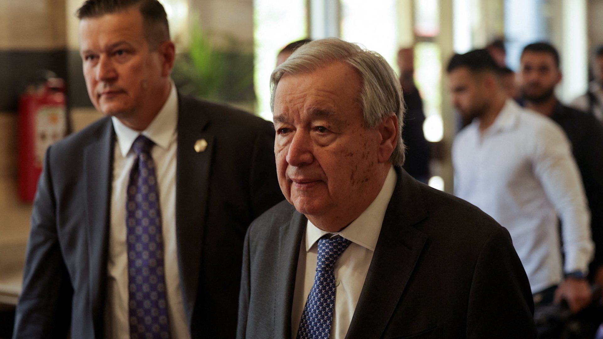 You are currently viewing Guterres tours Syria’s notorious ‘Assad Prison’ in Sednaya | United Nations