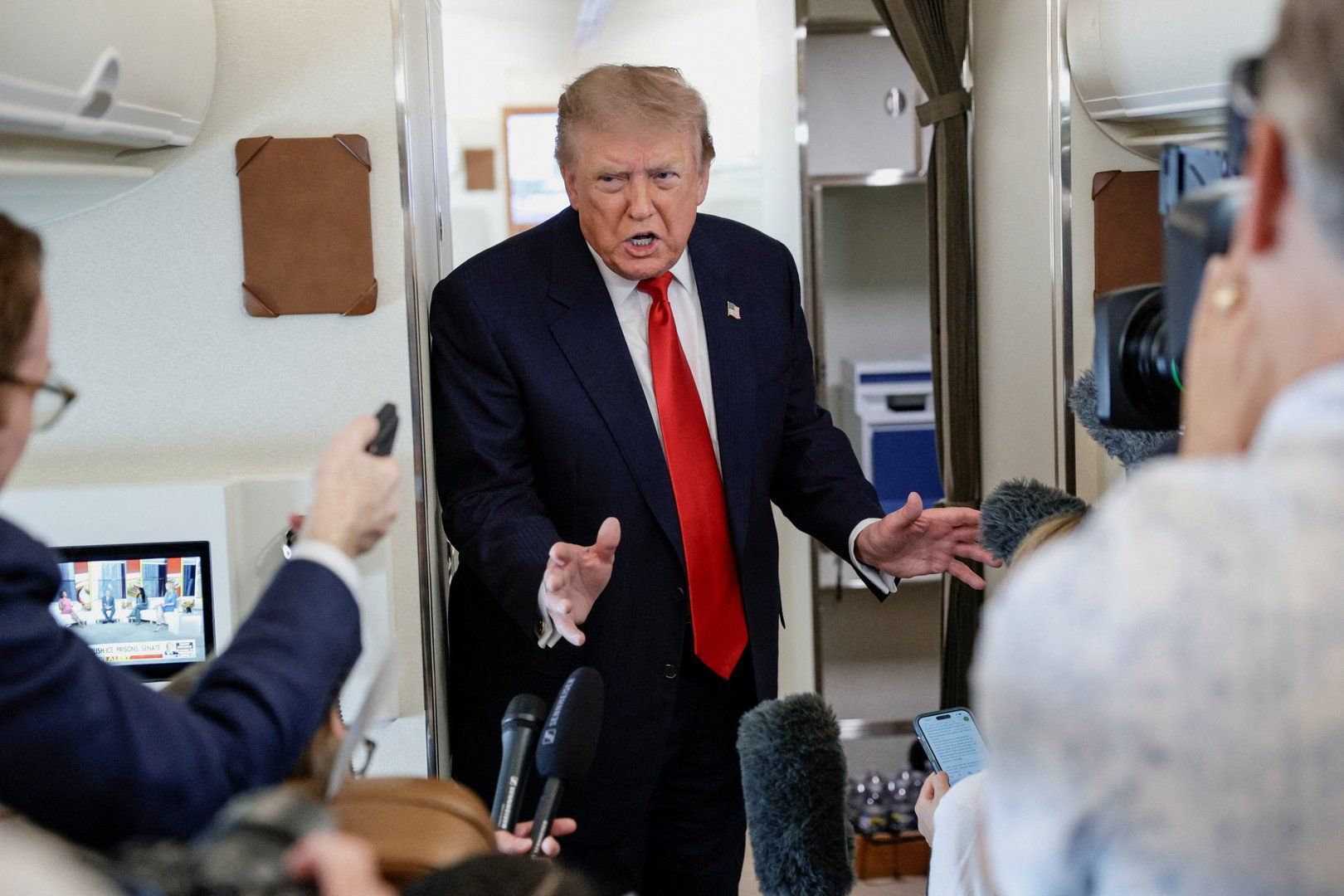 You are currently viewing Trump says Iran talks taking place during pause in US military strikes | Conflict