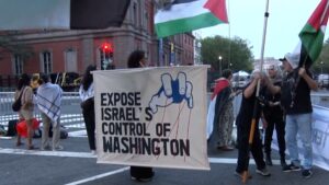 Read more about the article ‘War criminal’: Protesters confront Netanyahu motorcade in Washington DC | Benjamin Netanyahu News