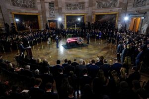 Read more about the article Tributes paid to Lindsey Graham at US Capitol ceremony | Government