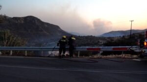 Read more about the article Dramatic sea rescue as firefighters die on the Greek island of Crete | Climate Crisis