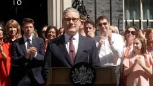 Read more about the article ‘I go with a smile’ says outgoing UK PM Keir Starmer in final speech | Government