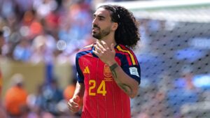 Read more about the article Spanish soccer player makes good on his promise to get tattoo of team’s manager after World Cup win