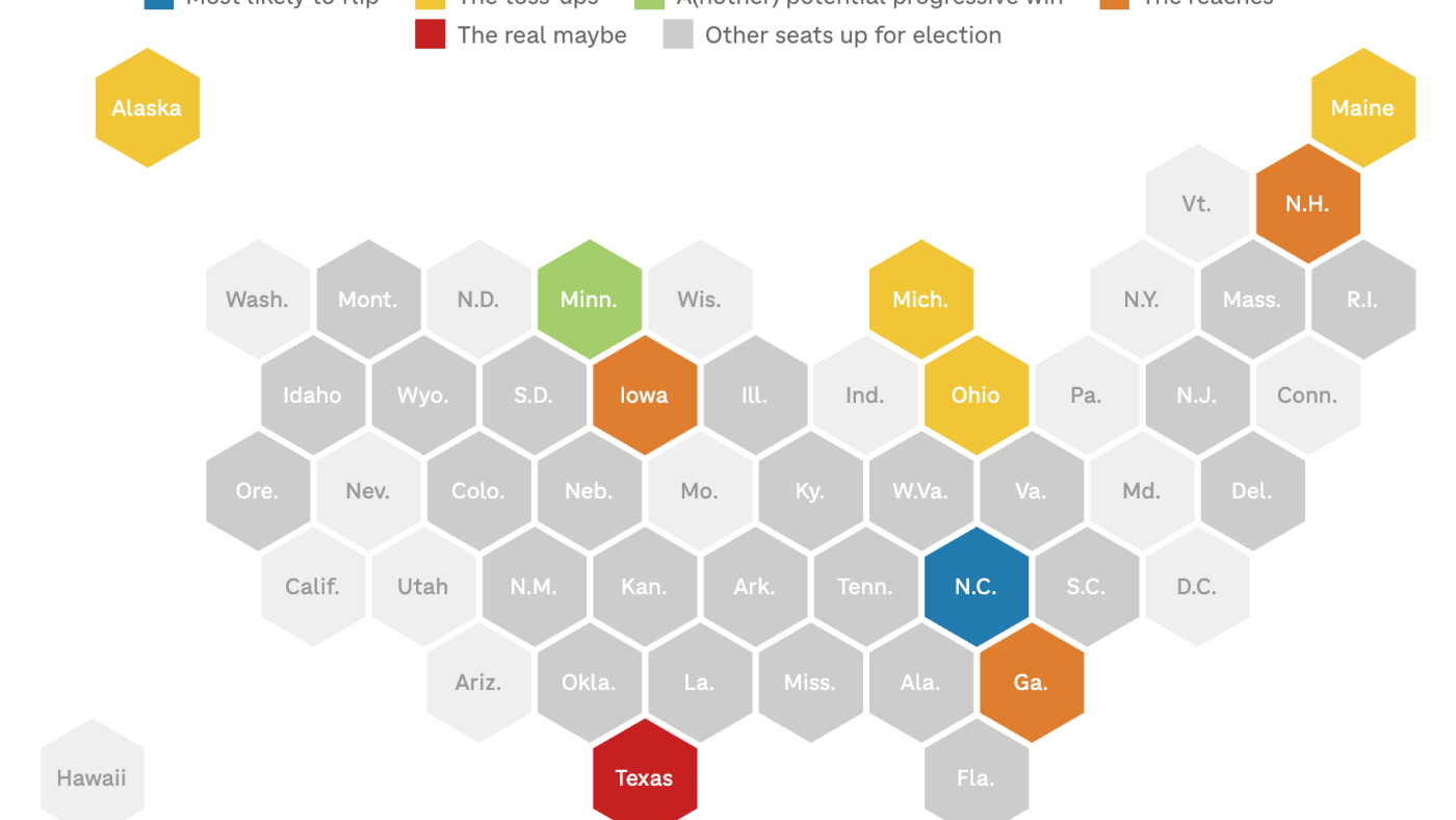 You are currently viewing Here are the races to watch for U.S. Senate in the midterms : NPR