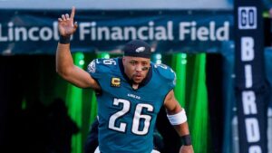 Read more about the article Saquon Barkley partners with DIRECTV to promote NFL streaming games