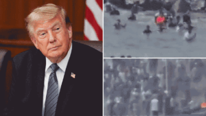 Read more about the article Trump says migrants flooding into Spain will happen to US if GOP not elected