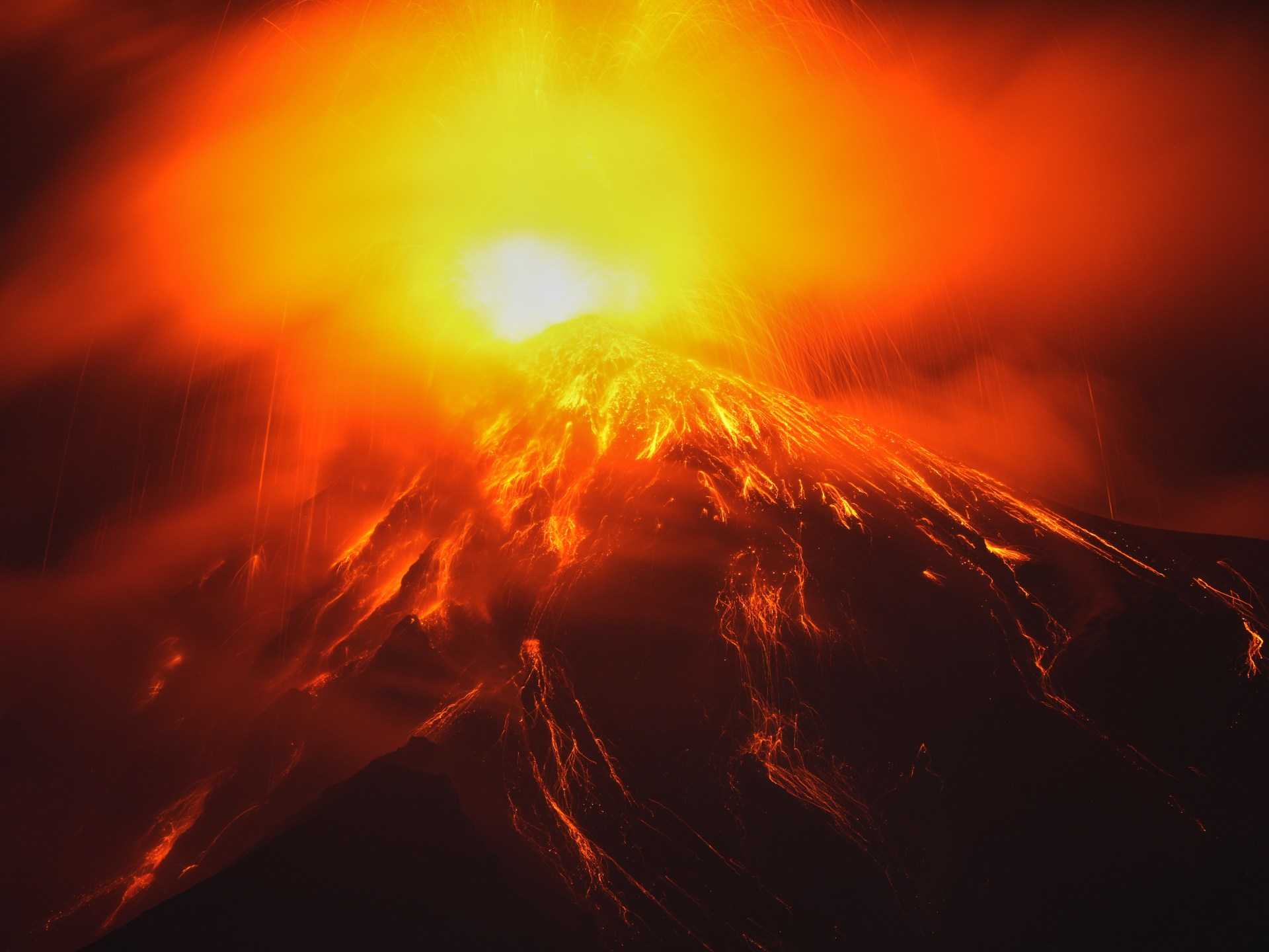 You are currently viewing Photos: Guatemala’s Fuego volcano erupts, forcing evacuations | Volcanoes News