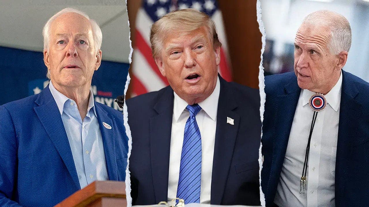 You are currently viewing Trump vows to keep Todd Blanche as acting AG if Cornyn, Tillis block him