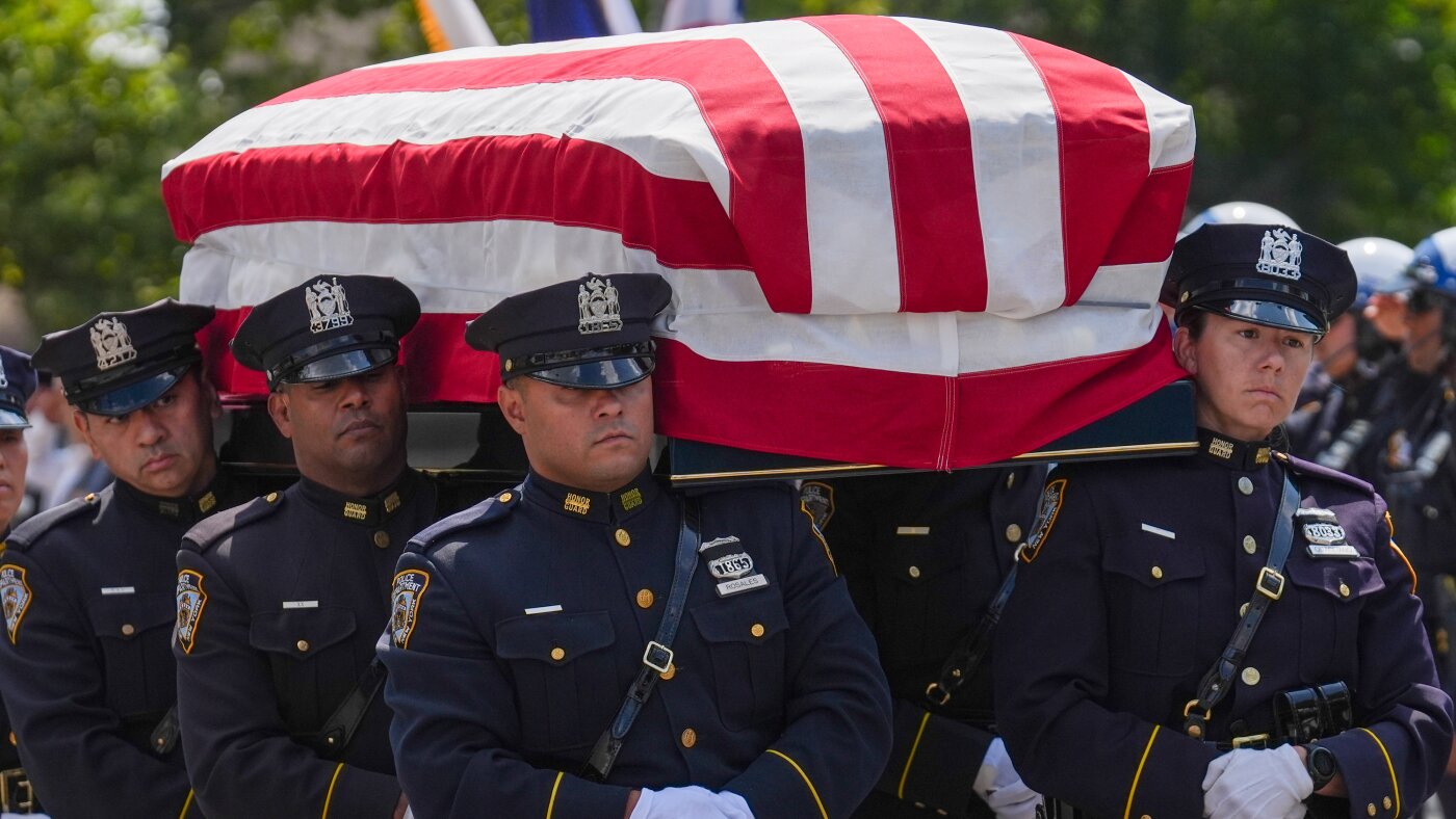 You are currently viewing Killed in Iranian missile attack, Staff Sgt. Rampersad laid to rest : NPR