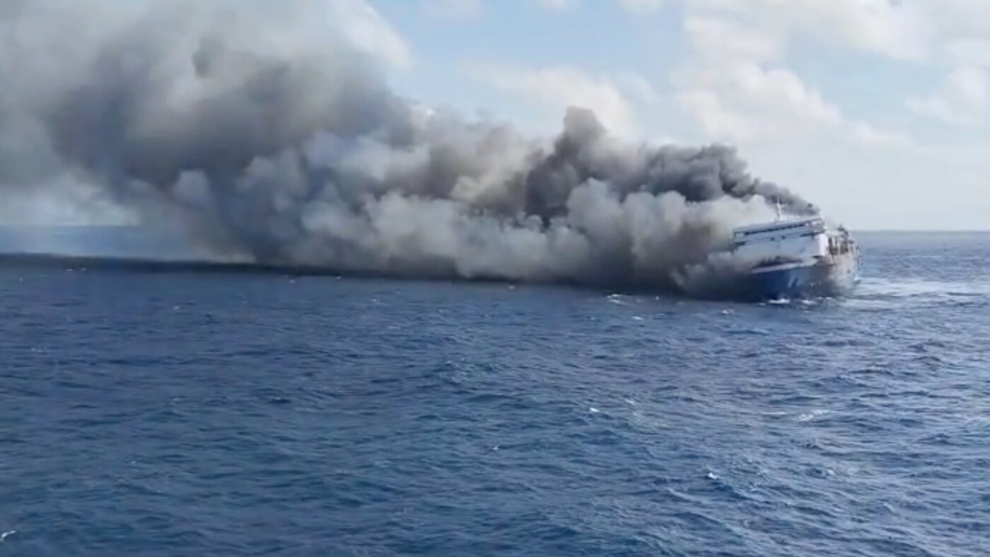 You are currently viewing Five dead, dozens missing on an Indonesian ferry blaze : NPR