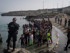 Read more about the article Spain says migrants leaving Ceuta after mass influx in which 67 died