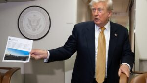 Read more about the article Truth Social launches paid early access to Trump posts : NPR